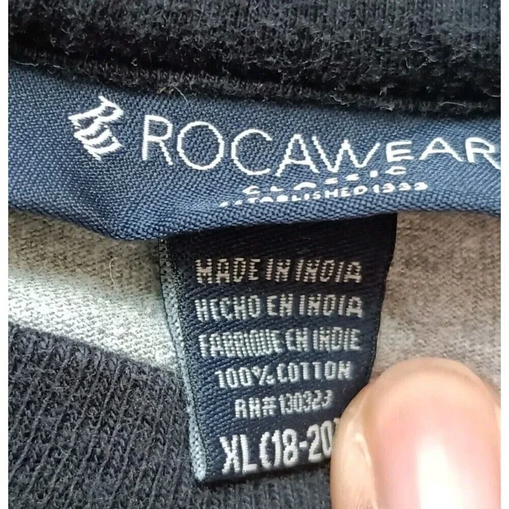 Rocawear T-Shirt Boys XL Gray Long Sleeve